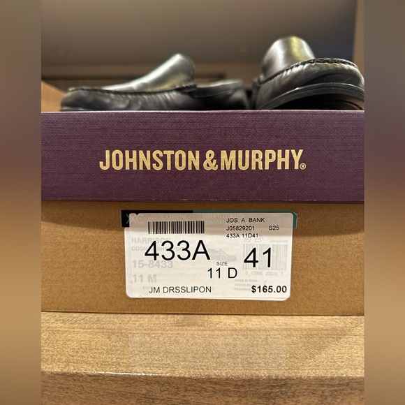 Johnston & Murphy Harrison XC Flex Loafers - Black 11 D - Picture 5 of 5